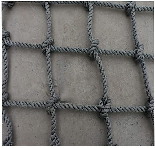 UCCE Klettergerüst-Netz für Kinder, Erwachsene, LKW-Anhänger, strapazierfähiges Netz, Dia-Strickleiter-Schutznetz, Kinder-Sicherheitsnetz (2 x 2 m)