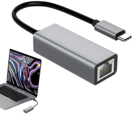 Ethernet a USB - Adaptador USB C a Ethernet | Adaptador USB 3.0 a Ethernet | Adaptador de Red Ethernet LAN | a Ethernet | Adaptador Ethernet Convertidor de Red Gigabit | USB Tipo | Adaptador de Red Ethernet LAN | a Ethernet | Adaptador Ethernet Convertidor de Red Gigabit | USB Tipo