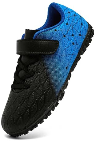 Jaskdconsy Kinder Fußballschuhe für Jungen und Mädchen - Leichte Nockenschuhe für Rasen und Kunstrasen | Robuste Sportschuhe für das Fußballtraining