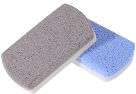 CALLARON Lima para Pies Removedor de Callos y Piel Muerta 2 Pcs Tamaño Mediano Exfoliante para Mujeres y Personas Mayores Cuidado de Pies en Casa Herramienta Ergonómica de Doble Color