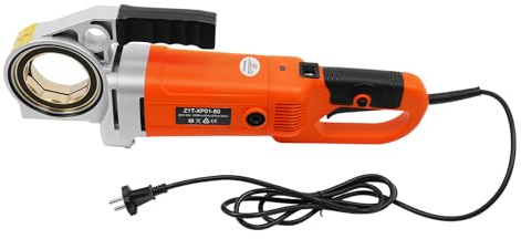DunleyMin Elektro Gewindeschneidkluppe 2300W Elektrischer Rohreinfädler mit Aufbewahrungsbox, 6 Matrizen 1/2, 3/4, 1, 1-1/4, 1-1/2,2, Reiner Kupfermotor