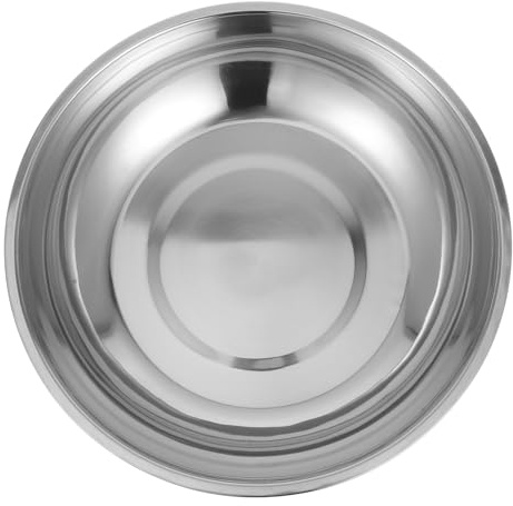 COLLBATH Piatto Bilancia Digitale in Acciaio Resistente Riutilizzabile Vassoio Leggero per Pesatura Precisa Alimenti Accessorio Complementare per Bilance Elettroniche da Cucina