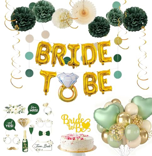 Junggesellenabschied Frauen JGA Deko Frauen Bride To Be Deko | Junggesellinnenabschied Dekorationen für Bridal Shower Bachelorette, Junggesellenabschied