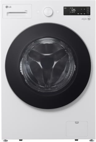 LG Next AI DD Lavatrice 16 kg Classe A, 1000 Giri, Wi-Fi - F0NT116TWC | Lavaggio con AI, Maxi Capacità in Soli 78 cm, Vapore Steam, TurboWash 360, Oblò Vetro Temperato, Motore Inverter Direct Drive