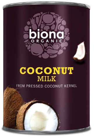 Biona Organic Coconut Milk 400ml Tinned Healthy Food