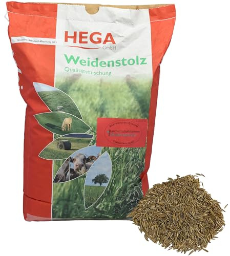 Weide Weidestolz, Pferdeweide fructanarm 10kg Weidegras Gras Futterwiese Saatgutmischung für Weidegras I Ideal für Pferde & Alpakas I Neuansaat für Weide & Heu