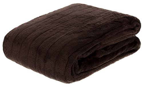 Brandsseller Felldecke 150x200 cmKuscheldecke Nerzfelloptik - Braun