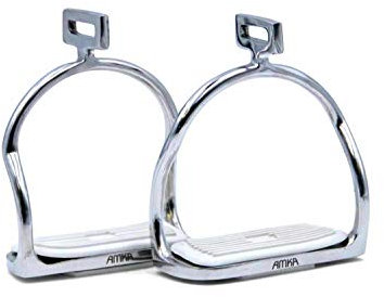 AMKA Isländersteigbügel Tölt Sicherheitssteigbügel mit weißen Einlagen Island