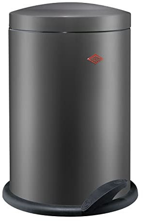 Wesco 116 212-77 Mülleimer, Stahl, 13 liters, Graphit matt
