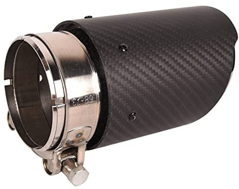 Bapmic Auspuffendrohr Endrohre Auspuffblenden Blende Ersatz für Universaldurchmesser 67-70mm