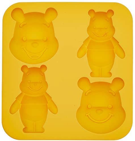 Skater Silicone Yakiyaki Mini Madeleine Mold - Disney Winnie the Pooh