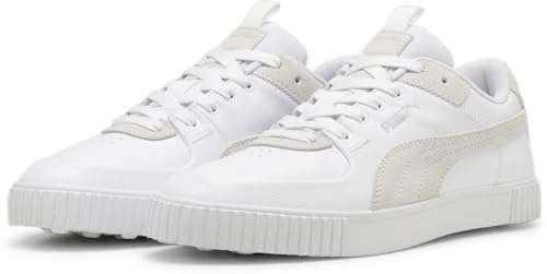 PUMA Women CALI G Golf Shoe, PUMA White, 40.5 EU