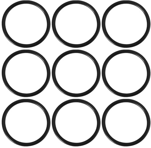 eMagTech 50 Stück Nitril-O-Ring 22 Mm ID X 2 Mm C/S NBR 70 Gummi 26MM X 22MM X 2MM O-Ring-Unterlegscheiben Abstandshalter O-Ringe Dichtung für Schlauch Wasserhahn Auto Sanitär