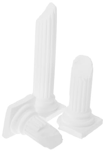 Cabilock Statua in Gesso A Colonna Romana Per Decorazioni Da Giardino Esterne Di Colonne Greche Set Di Oggetti Fotografici