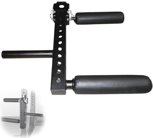 IEOWY Beinstrecker und -beuger, Verstellbarer Aufsatz für Beintrainingsgeräte, maximale Belastung 272 kg, für Krafttraining im Heim-Fitnessstudio, 26 mm