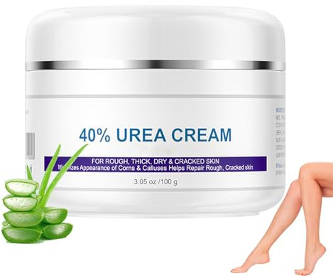 Soleneva Urea Creme 40 Prozent, 40% Urea für Hände und Füße, Fusscreme Sehr Trockene füsse Hornhaut, Hornhaut Entfernen Fuß, Bodylotion für Fuß Hand, Anti Creme für Fußpflege