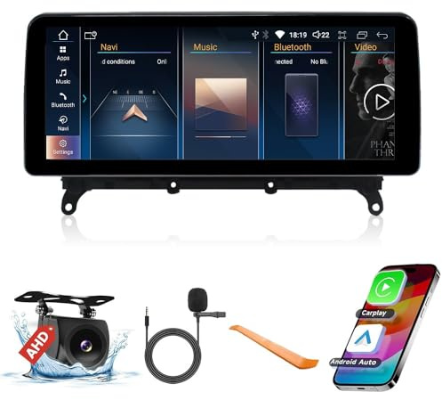 12.3 Octa Core 4G+32G Per Bmw X3 F25 F26 2013-2017 Auto CarPlay Android Auto Navigazione Stereo Android GPS Schermo tattile Headunit Radio Display IPS Tablet Lettore multimediale