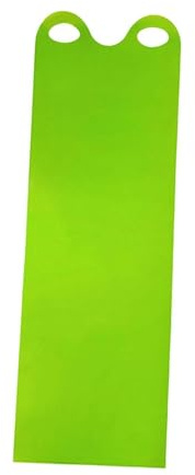 Hellery Tapis de Glisse sur Neige en Polyéthylène, Tapis de Luge Pliable et Portable, Traîneau à Sable Volant avec Poignées, Luge sur Neige pour Glissades Hivernales, Jeux sur Pelouse et Plage, Vert