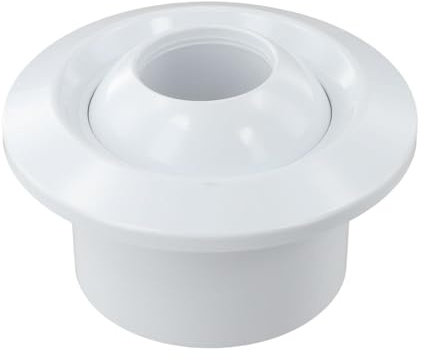 Valvola di uscita circolare sferico in ABS Valvola di uscita circolare Ventilazione a soffitto Regolabile Griglia di ventilazione ABS Copertura di sfiato di scarico interna Riduzione del rumore Presa