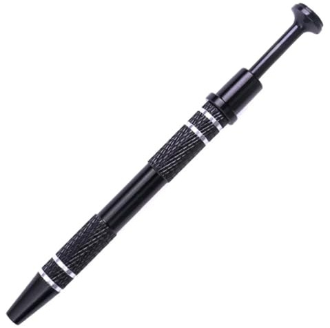 Aluminiumlegering 4-klor Piercing Ball Grabber | Flerfärgad 5 st for piercingbollar och små IC-chips: 4-klor strasspincett