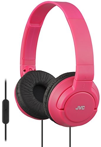 JVC HASR185 On-Ear Foldable Headphone - Red