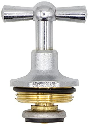 VARIOSAN Knebel-Oberteil 11138, 3/4, Messing, matt, verchromt