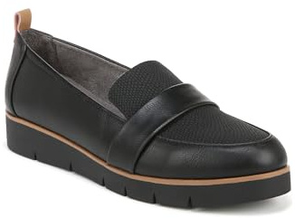 Dr. Scholl's Shoes Women's Webster Loafer, Black, 8.5 UK