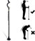 Yinghesheng Folding Walking Stick Elderly Crutches Posture Walking Cane Walking Sticks for Men Women Portable Safety Lightweight Adjustable Height Self-Stand 360 Deg Traction Non Slip Crutch