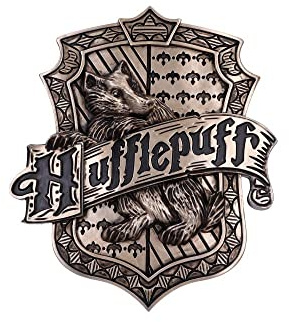 Nemesis Now Harry Potter Hufflepuff Wandschild, Bronze, 20,5 cm