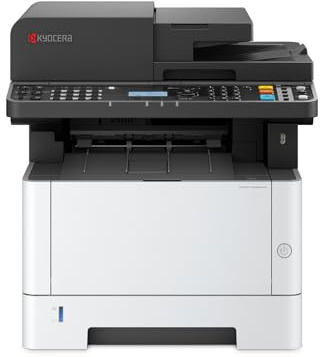 KYOCERA ECOSYS MA4000wfx Monochrome All-in-One Wireless Laser Printer (Print/Copy/Scan/Fax), up to 42ppm, Dual Scan Document Processor and Free OCR, Cloud & Mobile Utilities