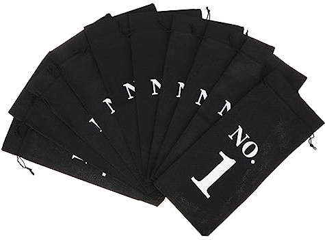 TOVINANNA 10pièces Sachets Vides Pour Bouteille De Cadeau Pratique Et Décoratif Multifonction Pour Et Petits Objets
