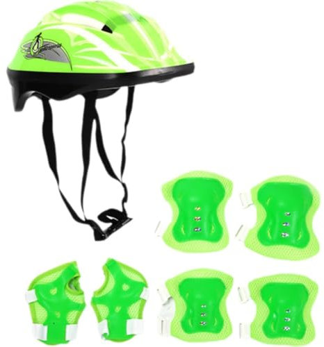 Lpitoy Kinder-fahrradhelm, Knie- Und Ellenbogenschützer, Handgelenkschutz, Sport-schutzausrüstung, Verstellbar, Roller, Skateboard, Roller, Fahrrad, Skaten, Radfahren, Sicherheitsset
