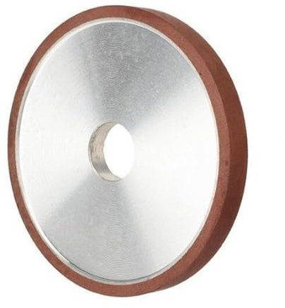 Mola abrasiva diamantata piatta da 150/180 grane, disco abrasivo for smerigliatrice da 100 mm, utensili for lucidatura di metalli in carburo di tungsteno con lama for sage(150)