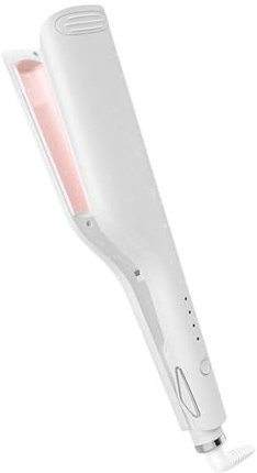 Rizador Para Ondas Crimper, Herramienta de Ondulación de Cabello para Mujer, Barra Duradera De 2.5cm Con Calentamiento Rápido Para Salón Viajes Playa Bodas Citas