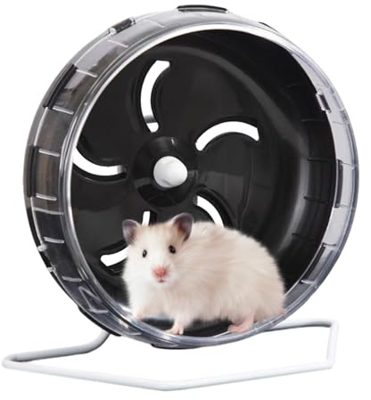 Hamster löparhjul – träningslöpare, hamsterhjul, justerbar | Små husdjursaktivitet, multifunktionell, burleksaker för sovrum, vardagsrum, studentrum, hem