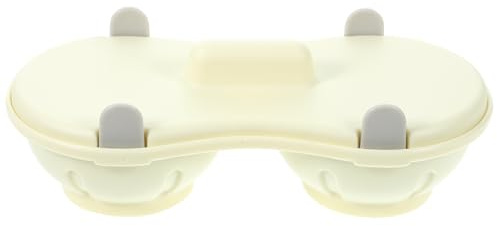 TOYZFRIENDY Cocedor de Huevos para Microondas Tapa Molde para Huevos al Vapor de PP Reutilizable Color Beige Claro Utensilio Práctico para Cocina Rápido Reutilizable