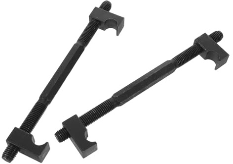 YARNOW Outil de Compression de Ressort D'amortisseur 2 Pièces, Compresseur de Ressort Hélicoïdal Robuste 23-195 Mm Hexagone 9/16, Compatible Voiture et Camion, Outil