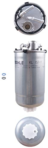 MAHLE KL 156/1 Kraftstofffilter - für VW Polo IV (9N, 9A), u.a. | Kompatibel mit: SEAT CORDOBA, IBIZA III, SKODA FABIA I, FABIA I Combi, FABIA I Praktik, FABIA I Stufenheck, VW POLO