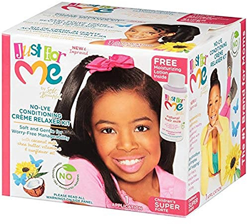 Just For Me Nolye Conditioning Creme Relaxer Super Kit, 1 Count (449405)