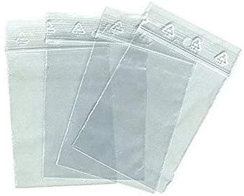 Lot de 500 Sachets 150 x 180 mm fermeture zip Transparent. Sachet fermeture zip 15 x 18 cm 50µ sac plastique 15x18 compatible alimentaire et congélation de marque UNIVERS GRAPHIQUE REF UGS12-500