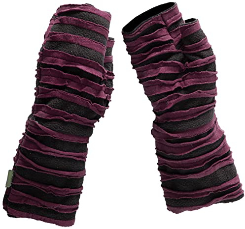 Vishes - Alternative Bekleidung - Arm Stulpen Pulswärmer mit Daumen Handschuhe Aufgeschnitten Cutwork