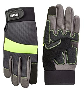 Ryobi 5132002992 handskar trädgårdshandskar förstärkt och Touch L rac811l