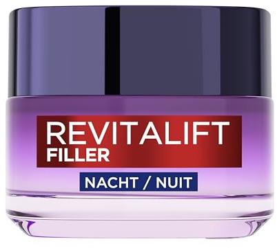 LOral Paris Revitalift Filler nattkräm – 50 ml – anti-regel