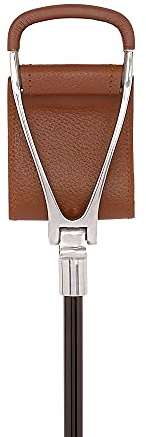 Charles Buyers Fully Adjustable Seat Stick with Large Padded Leather Seat