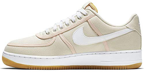 NIKE Air Force 1 '07 PRM, Sneaker Hombre, Multicolor Light Cream White Crimson Tint 000, 38.5 EU