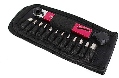 Prestacycle TorqRatchet PRO plånbok – Pro Pocket multiverktyg och 2~10 Nm vridmoment spärrhake