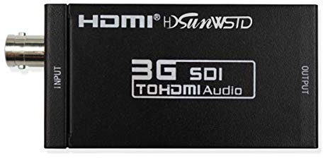 PAL/NTSC SCART + HDMI to HDMI Video Converter Box 1080P Upscaler with 3.5mm and Coaxial Audio Output for Game Consoles, DVD, STB