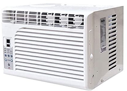 YICO Climatizador montado en ventana con deshumidificación, mando a distancia, ventana, pantalla digital AC para dormitorio, escuela, fábrica (5000BTU / 6000BTU / 8000BTU / 8500BTU)