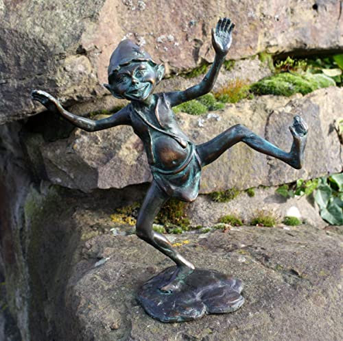 H. Packmor GmbH Bronzefigur Kleiner Tanzender Kobold