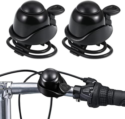 2 St Fahrradklingel Schönheit und Lautstärke: Mini-Aluminium-Klingel für Erwachsene und Kinder